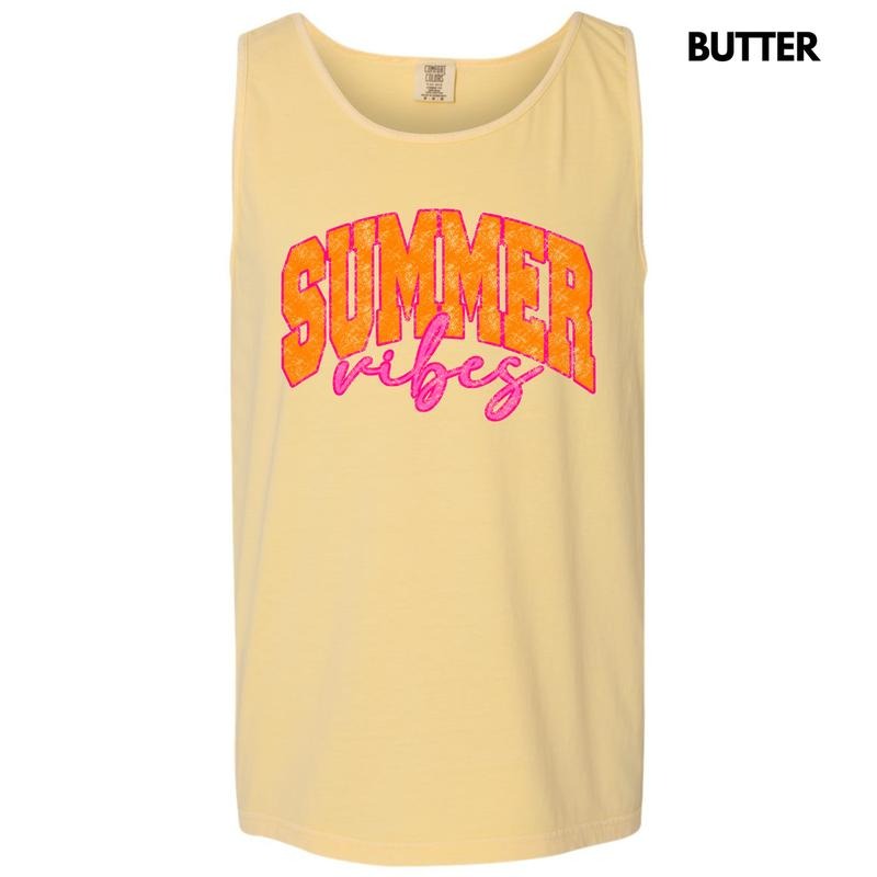 Tank Top - Energetic Summer Vibes Comfort Colors Tank Top 'NLB' T-Shirts, Hoodie, Sweatshirt | RetroVerseTees.com