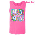 Tank Top - Flower Block Mama Comfort Colors Tank Top 'NLB' T-Shirts, Hoodie, Sweatshirt | RetroVerseTees.com