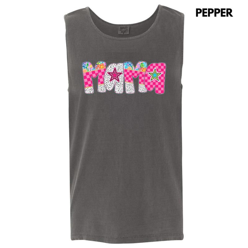 Tank Top - Fun Star Mama Comfort Colors Tank Top 'NLB' T-Shirts, Hoodie, Sweatshirt | RetroVerseTees.com