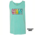 Tank Top - GAMMY Neon Spotted Comfort Colors Tank Top T-Shirts, Hoodie, Sweatshirt | RetroVerseTees.com