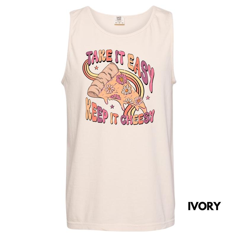 Tank Top - Keep It Cheesy Comfort Colors Tank Top 'NLB' T-Shirts, Hoodie, Sweatshirt | RetroVerseTees.com