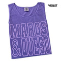 Tank Top - Lavender Margs & Queso Puff Comfort Colors Tank Top T-Shirts, Hoodie, Sweatshirt | RetroVerseTees.com