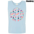 Tank Top - Mermaid Monogram Comfort Colors Tank Top 'NLB' T-Shirts, Hoodie, Sweatshirt | RetroVerseTees.com