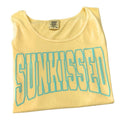 Tank Top - Mint Sunkissed PUFF Comfort Colors Tank Top T-Shirts, Hoodie, Sweatshirt | RetroVerseTees.com
