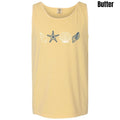 Tank Top - Nautical Shells Comfort Colors Tank Top 'NLB' T-Shirts, Hoodie, Sweatshirt | RetroVerseTees.com