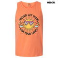 Tank Top - Never Dim Your Light Comfort Colors Tank Top 'NLB' T-Shirts, Hoodie, Sweatshirt | RetroVerseTees.com