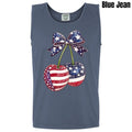 Tank Top - Patriotic Cherries Comfort Colors Tank Top 'NLB' T-Shirts, Hoodie, Sweatshirt | RetroVerseTees.com