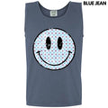 Tank Top - Patriotic Stars Happy Face Comfort Colors Tank Top 'NLB' T-Shirts, Hoodie, Sweatshirt | RetroVerseTees.com