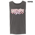 Tank Top - Pink Birthday Girl Comfort Colors Tank Top 'NLB' T-Shirts, Hoodie, Sweatshirt | RetroVerseTees.com