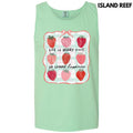 Tank Top - Plaid Straw-Berry Sweet Collage Comfort Colors Tank Top 'NLB' T-Shirts, Hoodie, Sweatshirt | RetroVerseTees.com