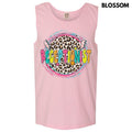 Tank Top - Receptionist Leopard Comfort Colors Tank Top 'NLB' T-Shirts, Hoodie, Sweatshirt | RetroVerseTees.com