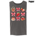 Tank Top - Red Berry Bow Collage Comfort Colors Tank Top 'NLB' T-Shirts, Hoodie, Sweatshirt | RetroVerseTees.com
