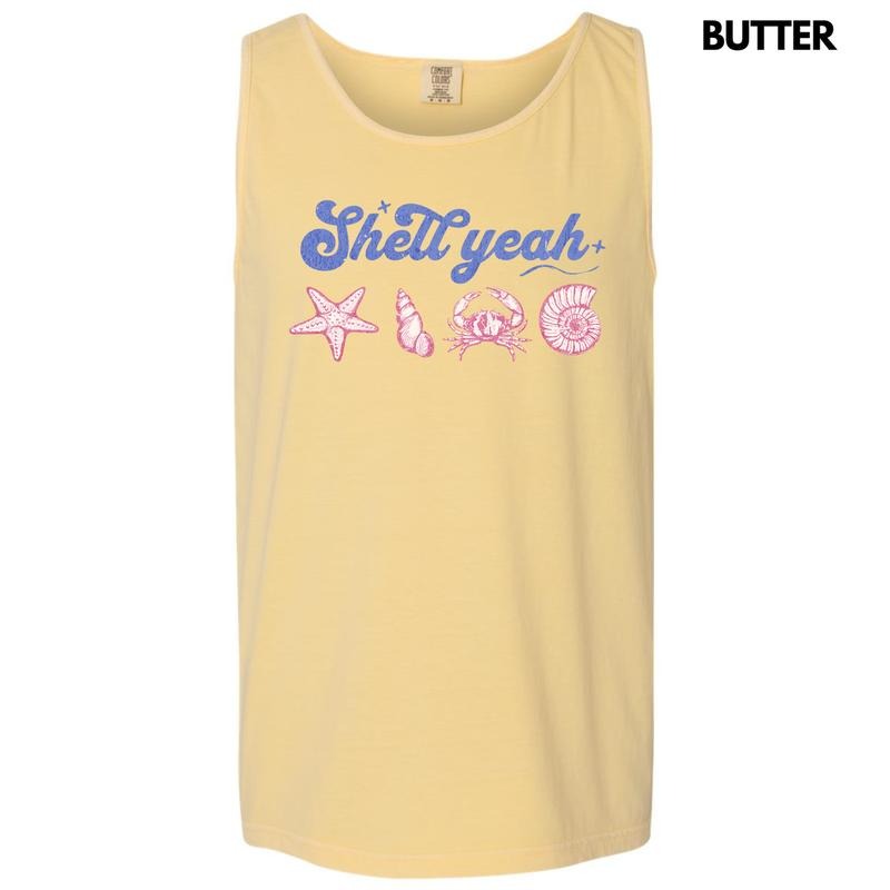 Tank Top - Shell Yeah Comfort Colors Tank Top 'NLB' T-Shirts, Hoodie, Sweatshirt | RetroVerseTees.com
