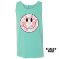 Tank Top - Smiles On Smiles Happy Face Comfort Colors Tank Top 'NLB' T-Shirts, Hoodie, Sweatshirt | RetroVerseTees.com