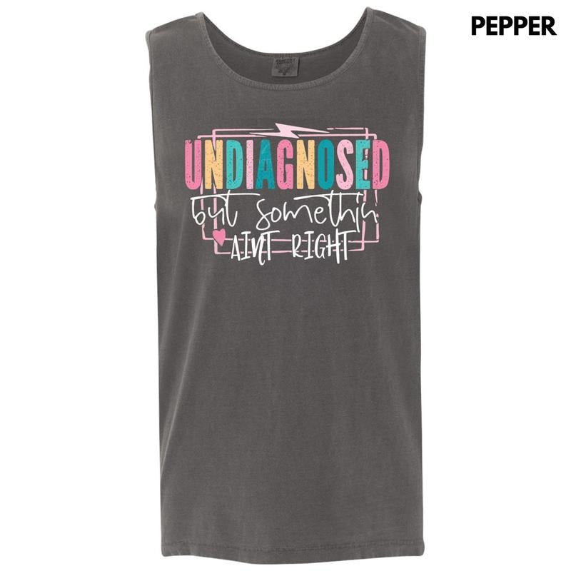 Tank Top - Somethin Ain't Right Comfort Colors Tank Top T-Shirts, Hoodie, Sweatshirt | RetroVerseTees.com