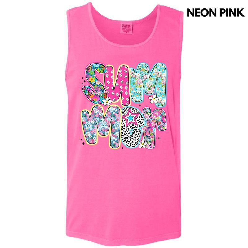 Tank Top - Summer Patterns Comfort Colors Tank Top 'NLB' T-Shirts, Hoodie, Sweatshirt | RetroVerseTees.com