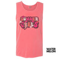 Tank Top - Summer Vibes Comfort Colors Tank Top 'NLB' T-Shirts, Hoodie, Sweatshirt | RetroVerseTees.com