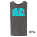 Tank Top - Teal Summer Checkered Comfort Colors Tank Top 'NLB' T-Shirts, Hoodie, Sweatshirt | RetroVerseTees.com