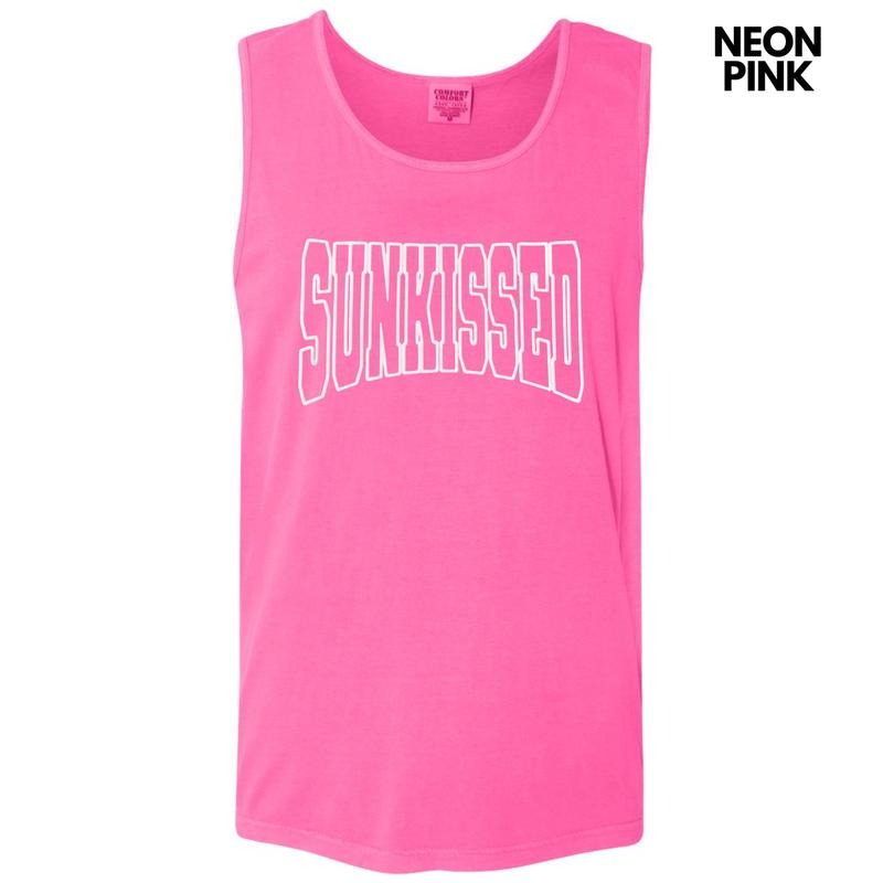 Tank Top - White Sunkissed Puff Comfort Colors Tank Top T-Shirts, Hoodie, Sweatshirt | RetroVerseTees.com