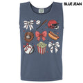 Tank Top -Baseball Bow Collage Comfort Colors Tank Top T-Shirts, Hoodie, Sweatshirt | RetroVerseTees.com