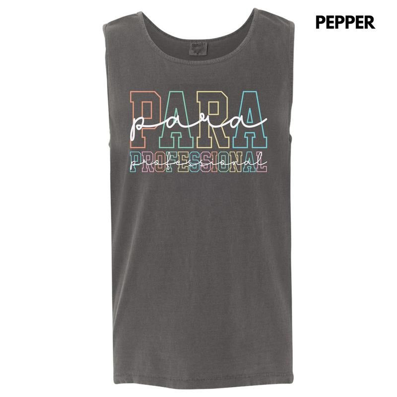 Tank Top -Para Professional Comfort Colors Tank Top 'NLB' T-Shirts, Hoodie, Sweatshirt | RetroVerseTees.com