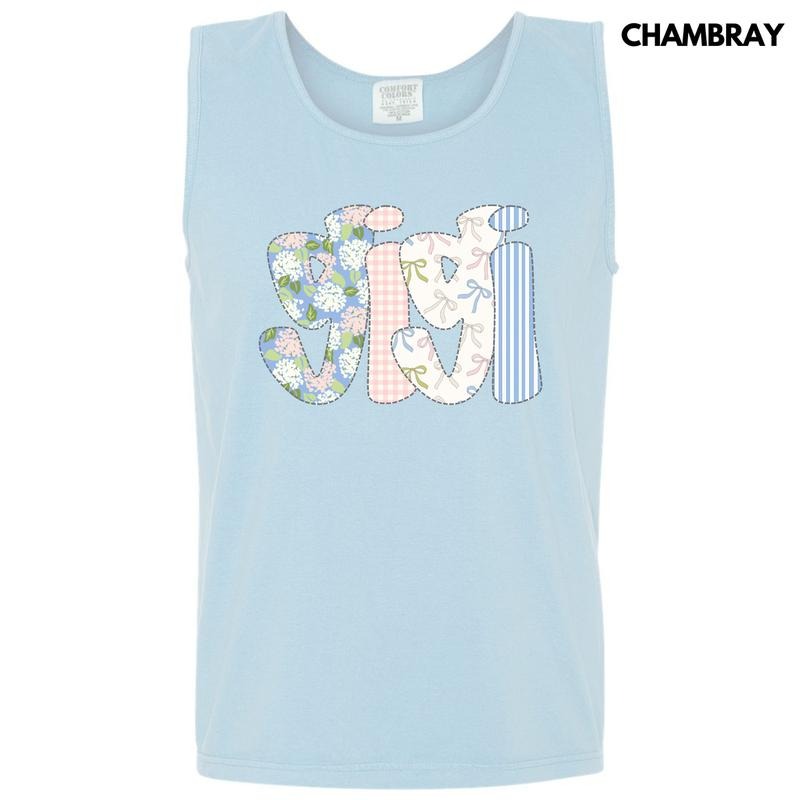 Tank Top -Pastel Gigi Comfort Colors Tank Top 'NLB' T-Shirts, Hoodie, Sweatshirt | RetroVerseTees.com