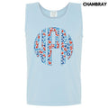 Tank Top -Patriotic Leopard Monogram Comfort Colors Tank Top 'NLB' T-Shirts, Hoodie, Sweatshirt | RetroVerseTees.com