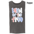 Tank Top -Pattern Land Of The Free Comfort Colors Tank Top 'NLB' T-Shirts, Hoodie, Sweatshirt | RetroVerseTees.com