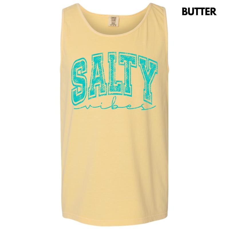 Tank Top -Salty Vibes Comfort Colors Tank Top 'NLB' T-Shirts, Hoodie, Sweatshirt | RetroVerseTees.com
