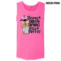 Tank Top -Suspect Drinks Iced Coffee Comfort Colors Tank Top 'NLB' T-Shirts, Hoodie, Sweatshirt | RetroVerseTees.com