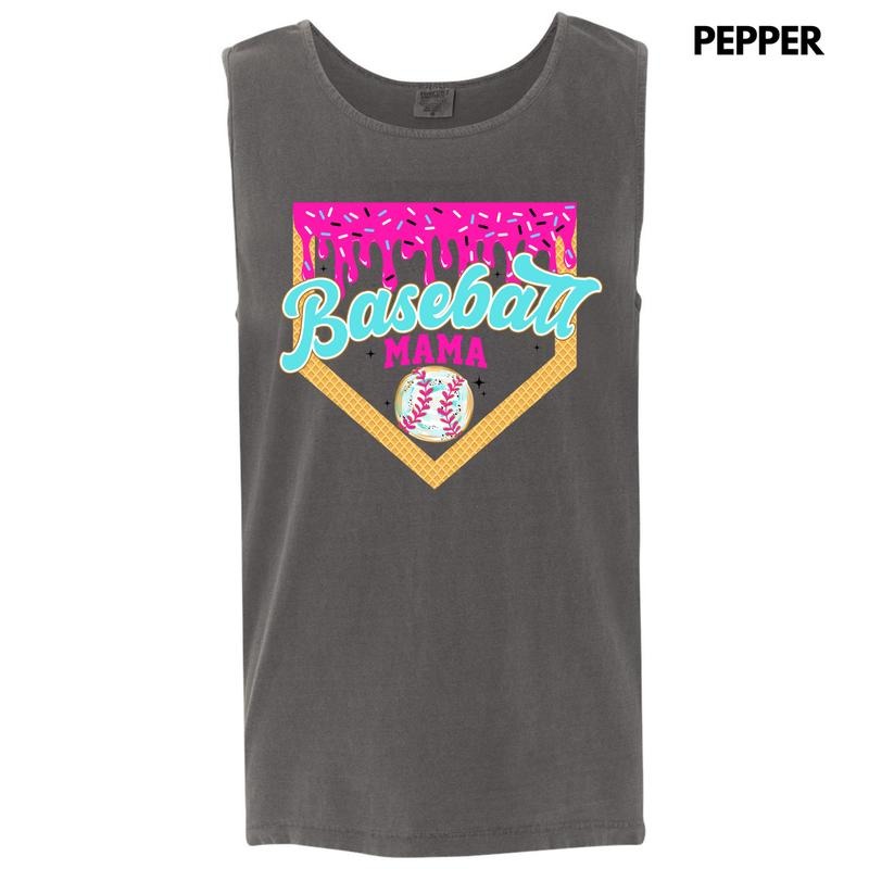 Tank Top -Sweet Baseball Mama Comfort Colors Tank Top 'NLB' T-Shirts, Hoodie, Sweatshirt | RetroVerseTees.com