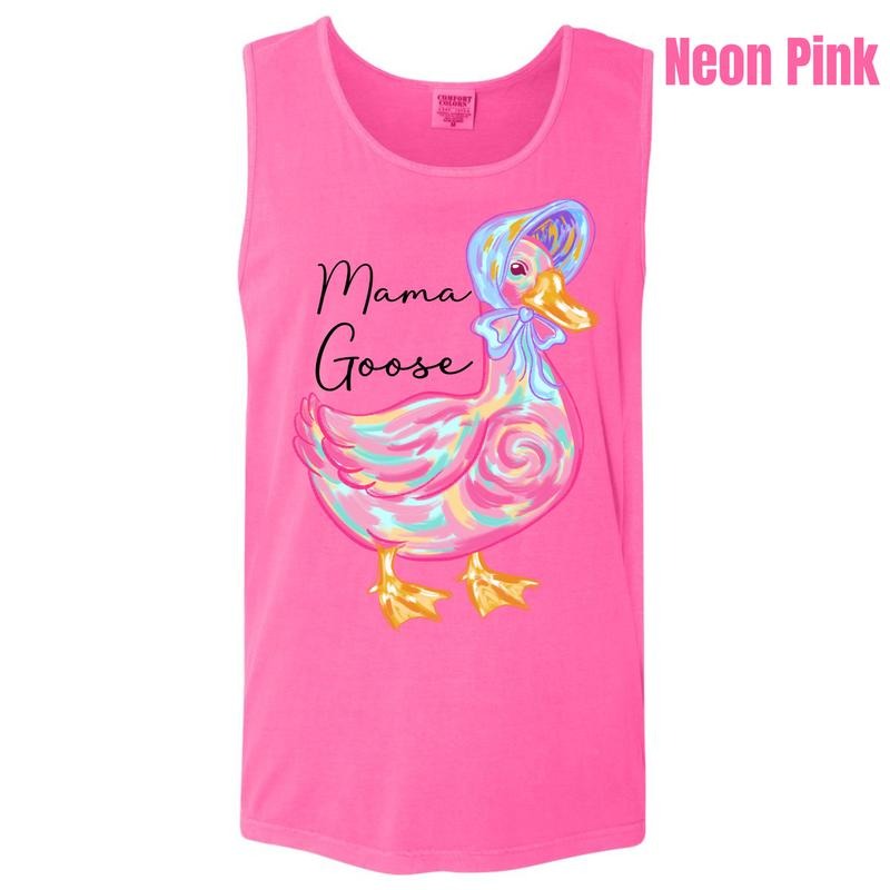 Tank Top -Swirl Mama Goose Comfort Colors Tank Top 'NLB' T-Shirts, Hoodie, Sweatshirt | RetroVerseTees.com
