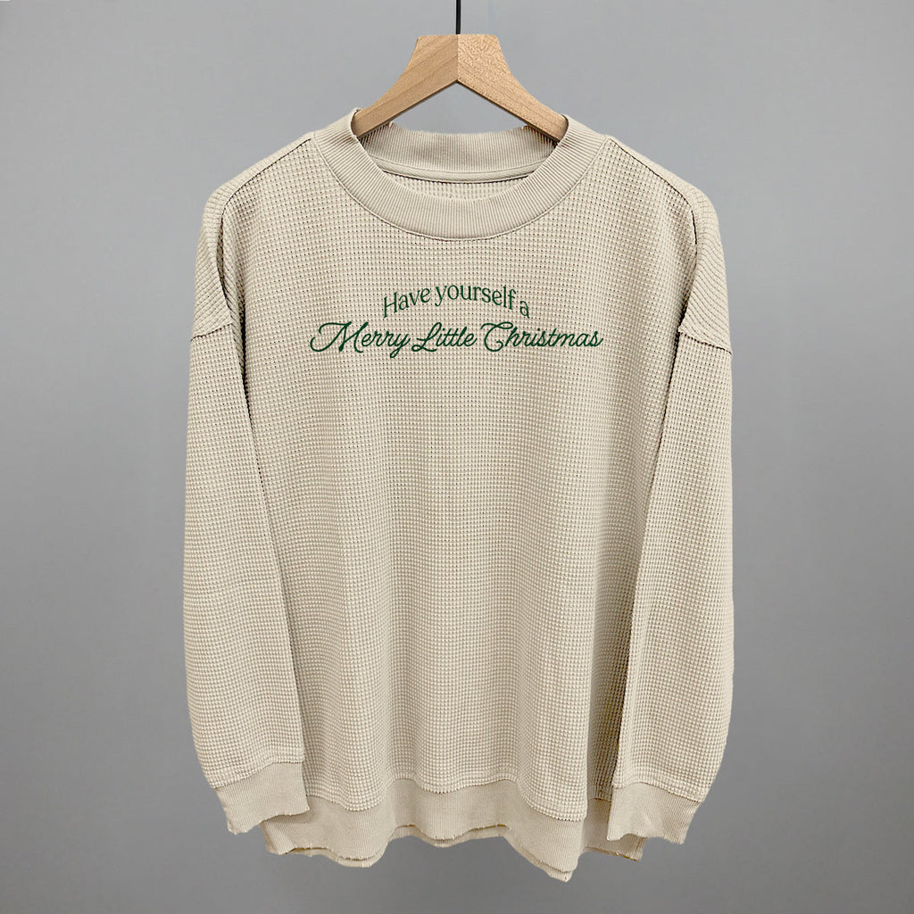 Merry Little Christmas (Green) T-Shirts, Hoodie, Sweatshirt | RetroVerseTees.com (Image 1)