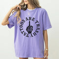 Tattoos Are Trashy Comfort Colors Shirt, Tattoos Are Stupid Graphic Tee, Sarcastic Tatted Moms Club Unhinged Shirt,...