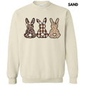 Taupe Pattern Bunnies Sweatshirt 'NLB' T-Shirts, Hoodie | RetroVerseTees.com