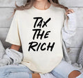 Tax TNF Rich T-Shirt, Political Statement Tee, Announcing Tariffs, 100% cotton Hoodie, Sweatshirt | RetroVerseTees.com