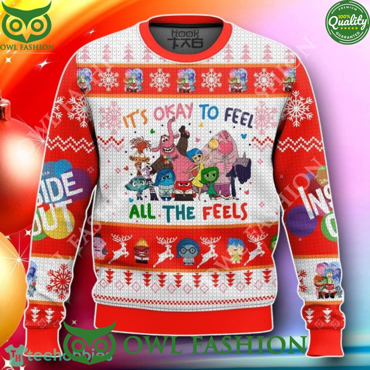 Inside Out New Design 2024 Ugly Sweater