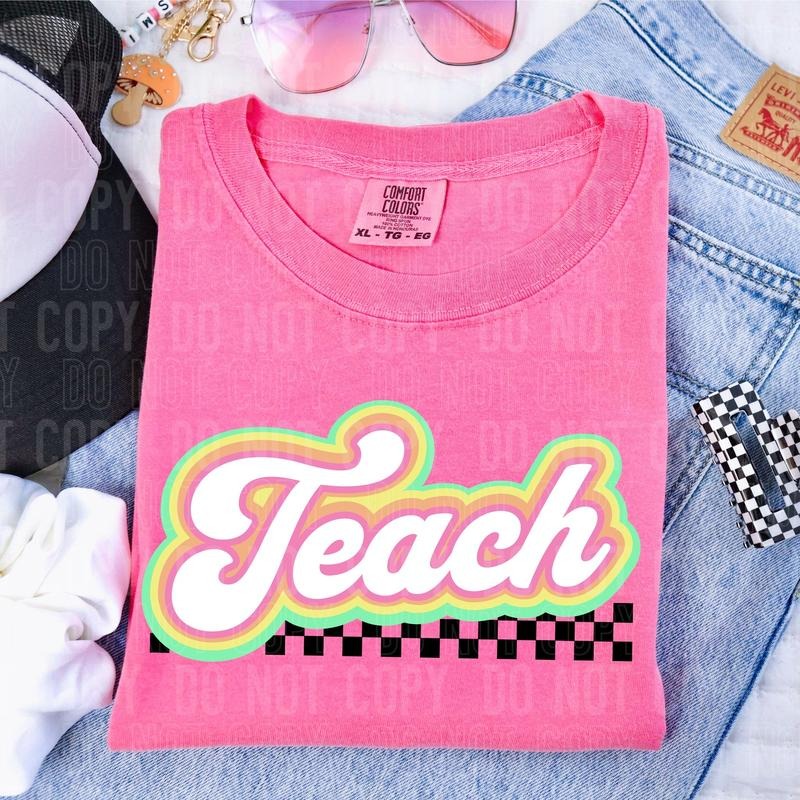 Teach DTF Transfers - THIS IS NOT A SHIRT Hoodie, Sweatshirt | RetroVerseTees.com