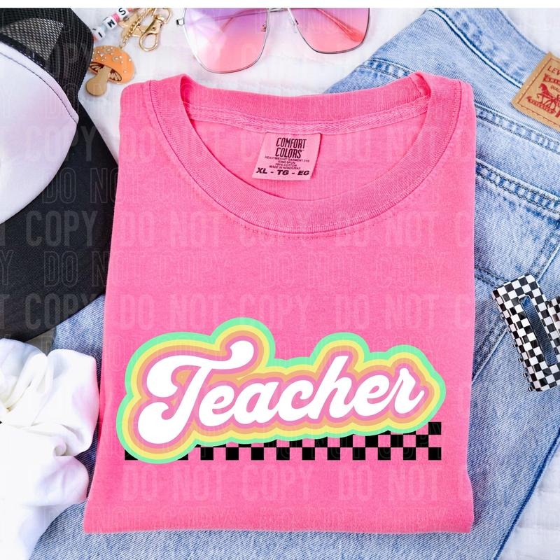 Teacher DTF Transfers - THIS IS NOT A SHIRT Hoodie, Sweatshirt | RetroVerseTees.com