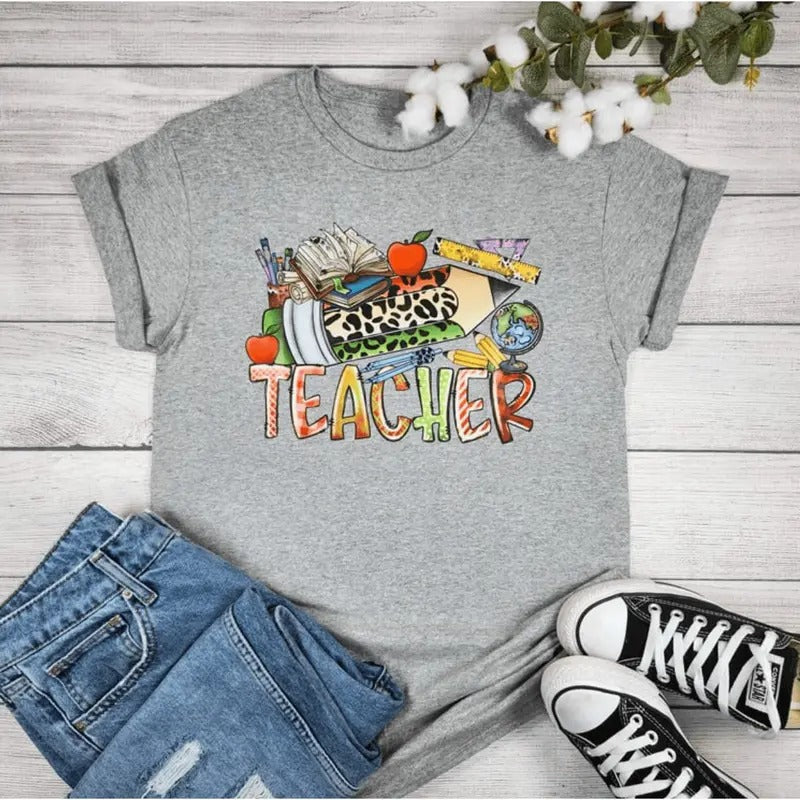Teacher Graphic Tee Hoodie, Sweatshirt | RetroVerseTees.com
