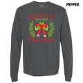 Teacher Holly Jolly Club Long Sleeve Comfort Colors T-Shirt 'NLB' Hoodie, Sweatshirt | RetroVerseTees.com