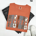 Teacher Pumpkin Pattern Comfort Colors T-Shirt 'NLB' Hoodie, Sweatshirt | RetroVerseTees.com