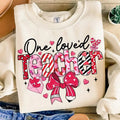 Teacher Valentine T-shirt & Sweatshirt, Loved Teacher Shirt, Teacher Coquette Bow Shirt, Valentine Teacher, Retro Teacher...