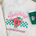 'Teaching Is A Work of Heart' Sweatshirt T-Shirts, Hoodie | RetroVerseTees.com
