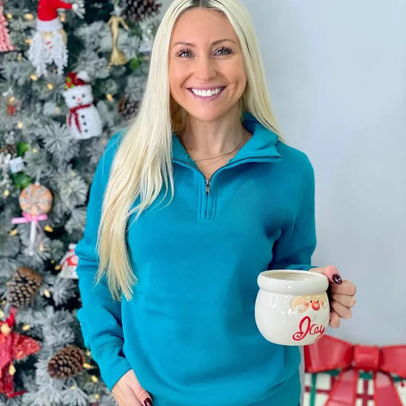 Teal Quarter Zip T-Shirts, Hoodie, Sweatshirt | RetroVerseTees.com
