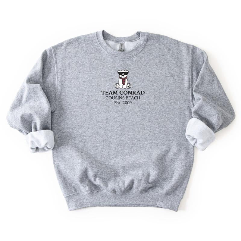 Team Conrad Sweatshirt, Conrad Sweatshirt, Junior Mint Sweatshirt T-Shirts, Hoodie | RetroVerseTees.com