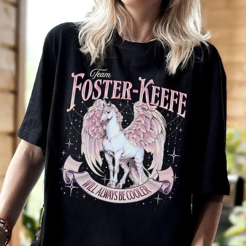 Team Foster-Keefe shirt, Foxfire Academy TShirt, Keeper Of The Lost Cities Tee, acotar merch, throne of glass Hoodie,...