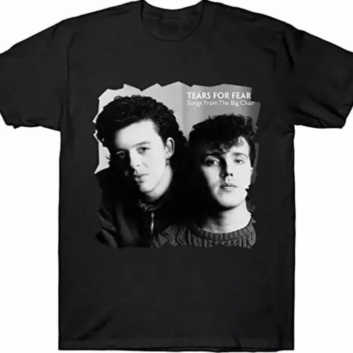 Tears For Fears Unisex T-Shirt Gift for Fans All Size Cotton Menswear Top Decoration Hoodie, Sweatshirt | RetroVerseTees.com