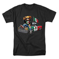 Teddy Bear In Hip Hop Costume Mexican Flag Mexico T-Shirt, 3D Boy Teddy Bear T-Shirt, Mexico Flag, Cool Pick Up Mexican...