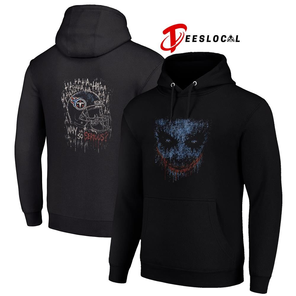 Tennessee Titans x Joker ha ha ha why so serious graphic shirt